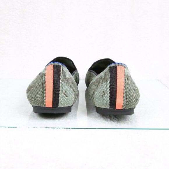 ROTHY'S Green Camo Loafers Classic Preppy - Picture 6 of 12